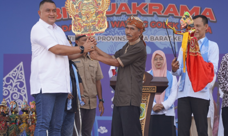 Foto: Pemkab Bogor menggelar Binojakrama Padalangan Wayang Golek Purwa Tingkat Provinsi Jawa Barat ke-38 tahun 2025.