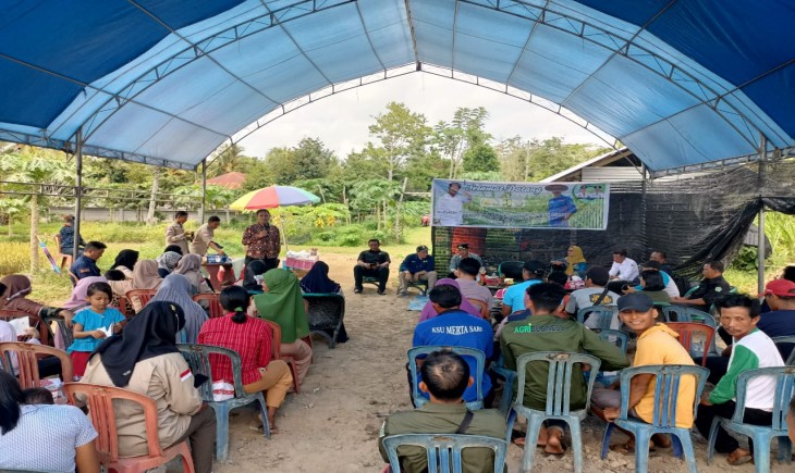Foto : FFD Merupakan Sarana Menjalin Ajang Kemitraan Sesama Penyuluh, Petani, dan Perusahaan Pertanian.