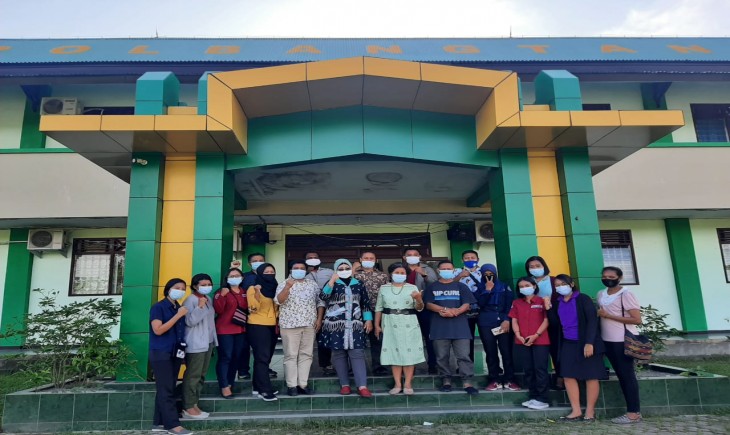 Foto : Kepala Pusat Pendidikan Pertanian (Kapusdiktan), Idha Widi Arsanti Saat Melakuan Kunjungan ke Polbangtan Manokwari.