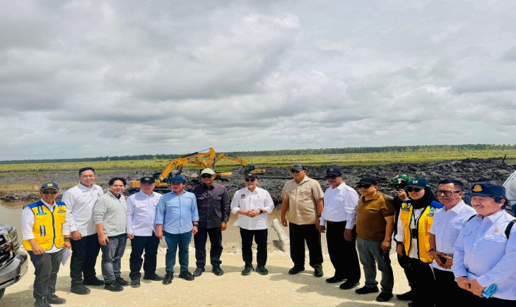 Wanam dirancang sebagai Proyek Strategis Nasional (PSN) untuk Pusat Cadangan Pangan Nasional. (Foto: dok. Kementan)