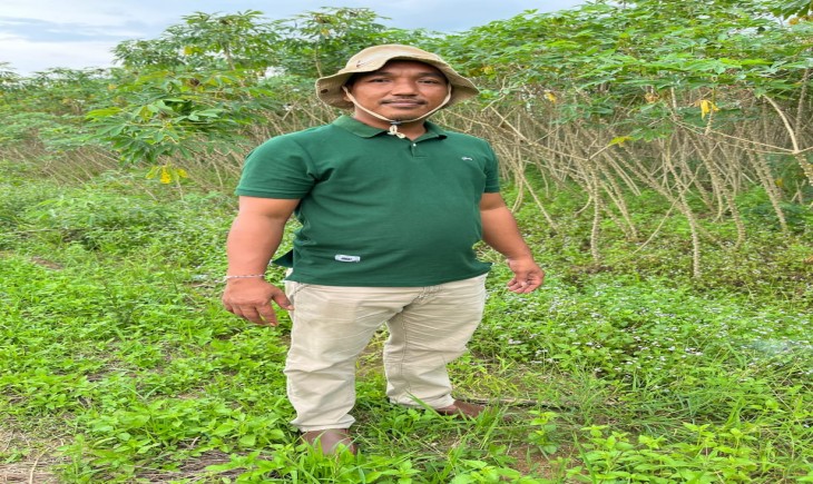 Kadek Tike, Ketua Perkumpulan Petani Ubi Kayu Indonesia (PPUKI), Kabupaten Mesuji, Provinsi Lampung. (Foto: Dok. Kementan)