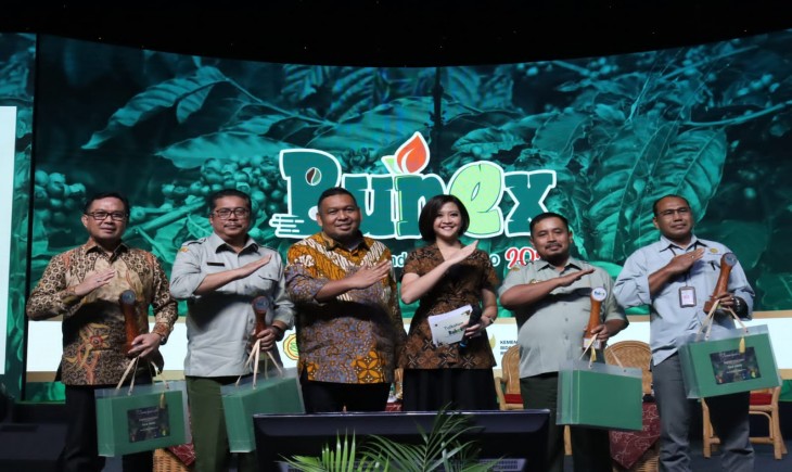 Foto : Kegiatan Perkebunan Indonesia Expo (Bunex) .