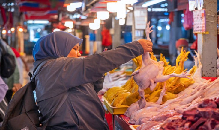 Momen Ramadhan daging ayam ras dan daging sapi mengalami kenaikan harga di Madiun (Istimewa)