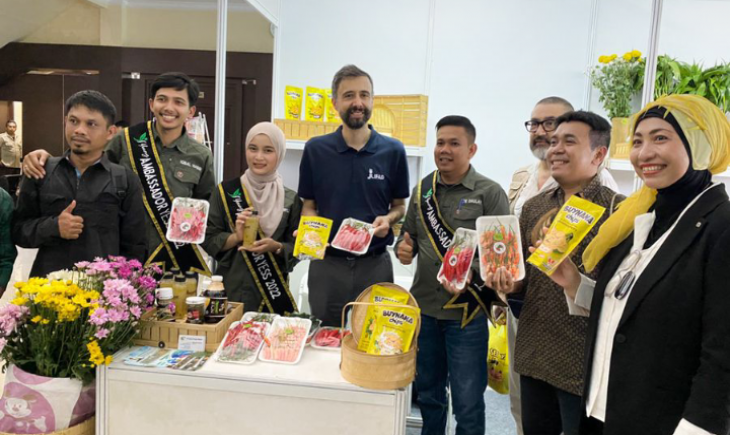 Foto : Presiden IFAD Apresiasi Regenerasi Petani.