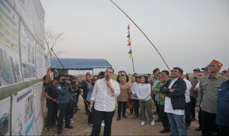Komisi IV DPR RI melakukan kunjungan kerja spesifik ke kawasan Program Strategis Nasional (PSN) Food Estate di Kabupaten Pulang Pisau, Kalteng.