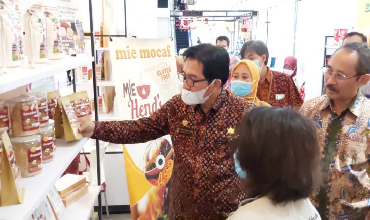Foto : Kegiatan Pangan Lokal Goes To Mall di Trans Studio Mall Cibubur.
