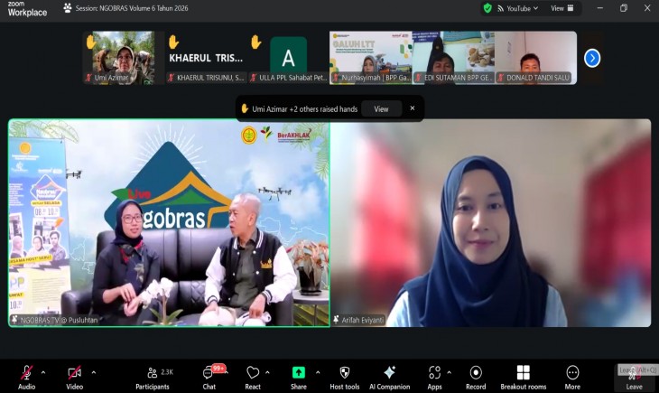 Tingkatkan Kompetensi SDM Pertanian, Kementan Berikan Materi Ngonten Cerdas sebagai Strategi Digital. (Foto: dok. Kementan)