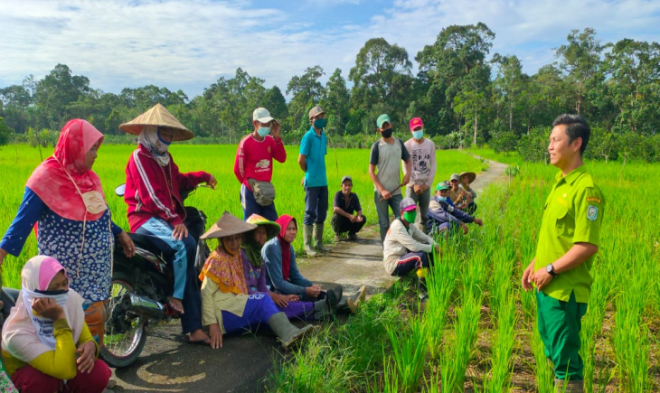 Foto :  Direktorat Jenderal Tanaman Pangan melalui Bimtek Propaktani (Rabu/3 Mei 2023).