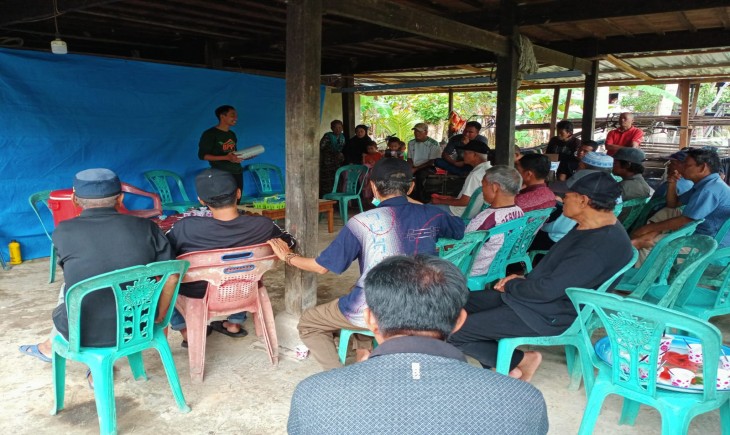 Foto : Kelompok Tani Mappasituju 1, Keluraham Sipatokkong Kabupaten Pinrang.