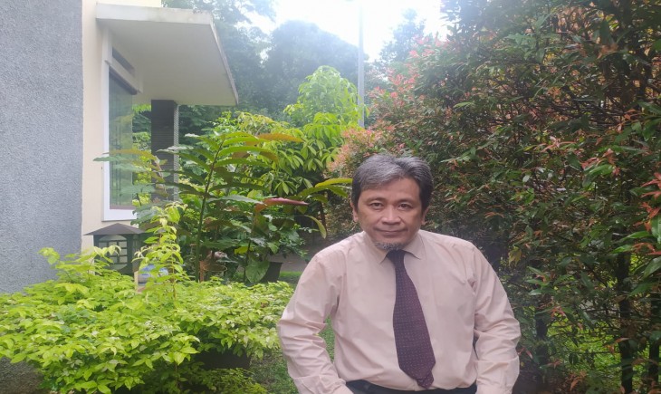 Foto :  drh. Pudjiatmoko, Ph.D, Anggota Komite Teknis Nanoteknologi BSN .