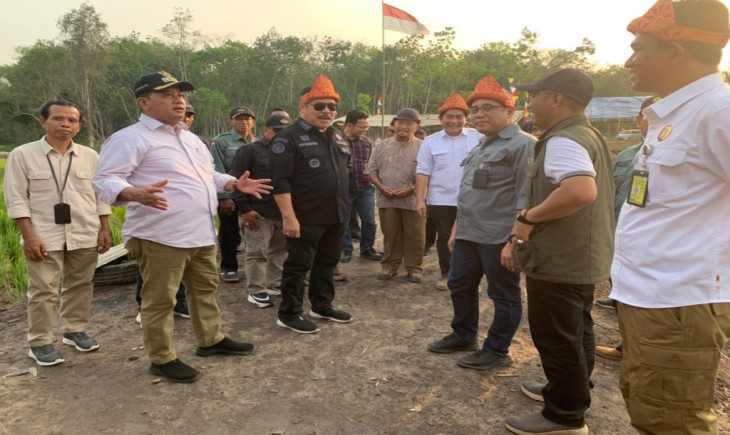 Lauching Kampung Agrowisata Religi di Desa Langkan, Banyuasin (Pemkab Banyuasin)