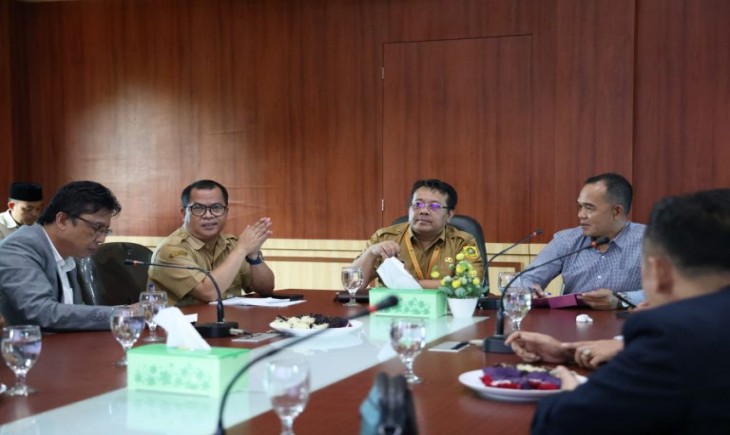 DPRD Kabupaten Pandeglang lakukan koordinasi melalui kegiatan kunjungan kerja ke Kantor Dinas Komunikasi dan Informatika (Diskominfo) Kabupaten Bogor, pada Senin (30/4/24). (Foto: diskominfo.bogorkab)
