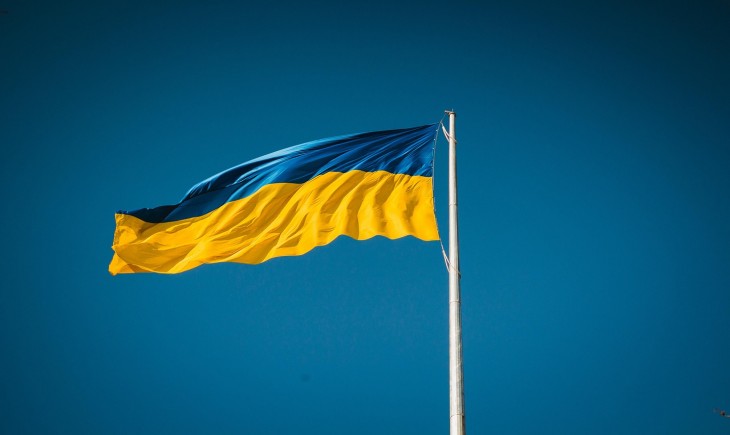 Bendera Ukraina. (Foto : Pixabay)