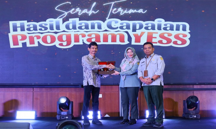 Foto: Serah Terima Hasil dan Capaian Program Youth Entrepreneurship and Employment Support Services (YESS) pada 17-19 Desember.