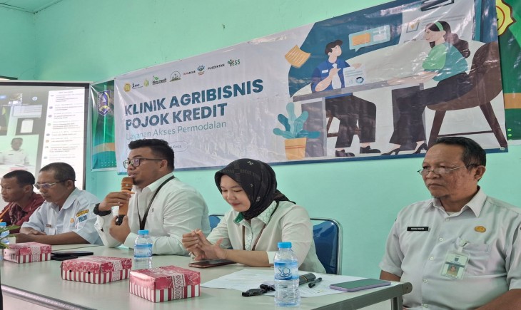 SMK-PP Negeri Banjarbaru mengadakan Millenial Agriculture Forum (MAF) di Balai Penyuluhan Pertanian (BPP) Sungai Raya, Kabupaten Hulu Sungai Selatan (HSS), Provinsi Kalimantan Selatan, pada Rabu (10/07/2024). (Foto: Dok. Kementan)