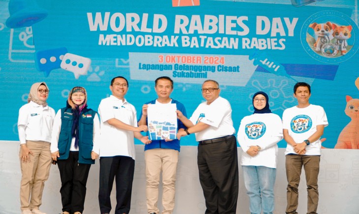 Pemerintah Indonesia melalui Kementerian Pertanian, meluncurkan "JAWARA 2029" (Jawa Bebas Rabies 2029). (Foto: Dok. Kementan)