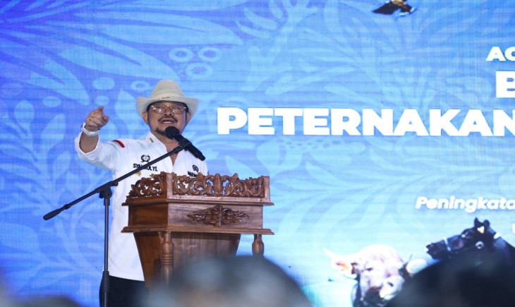 Mentan Syahrul Yasin Limpo bertolak menuju Roma Italia, Minggu (24/9/2023). (Foto : Ditjen PKH)