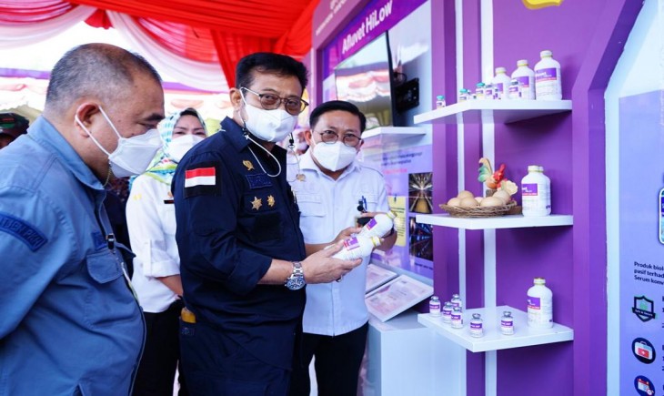 Foto : Mentan Launching 3 Vaksin Hewan.
