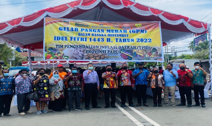 Foto : Pemerintah Provinsi Papua Gelar Pasar Tani.