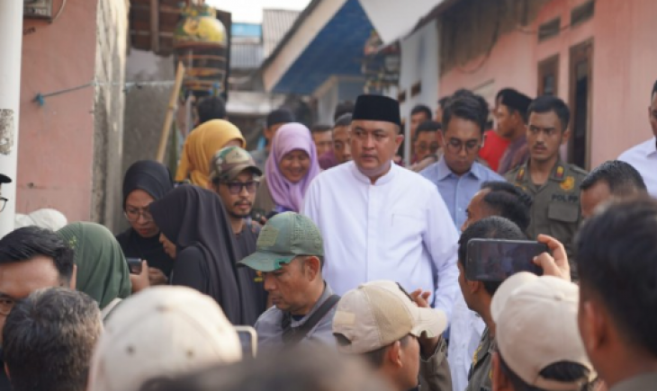 Foto: Rudy Susmanto Gerak Cepat Kerahkan Tim Gabungan Evakuasi dan Tangani Korban Sesaat Terjadinya Bencana.