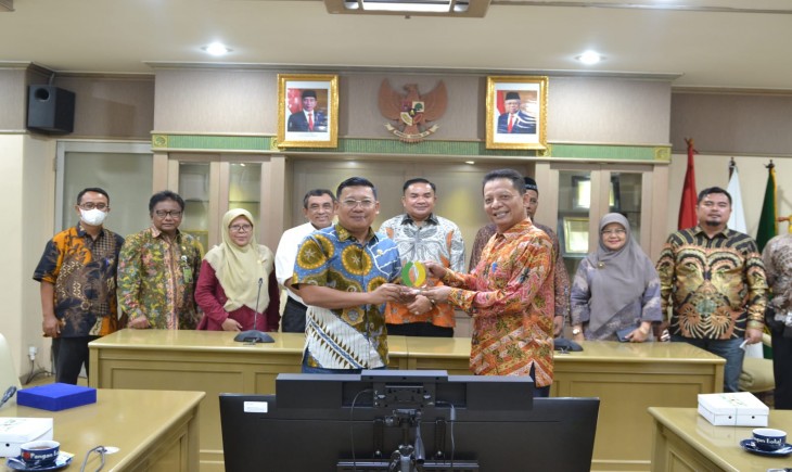 Foto : Kunjungan PJ Gubernur Aceh Achmad Marzuki, Rabu, 27 Juli 2022, di Kantor NFA, Jakarta.