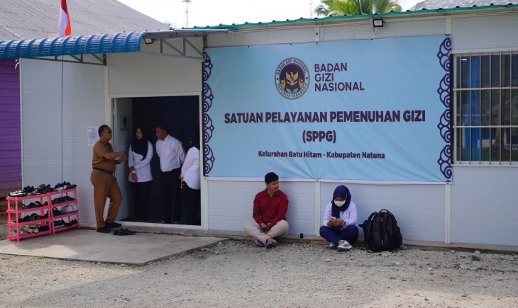 Satuan Pelayanan Pemenuhan Gizi (SPPG) Batu Hitam di Kabupaten Natuna, Kepulauan Riau. (Foto : kepriprov.go.id)