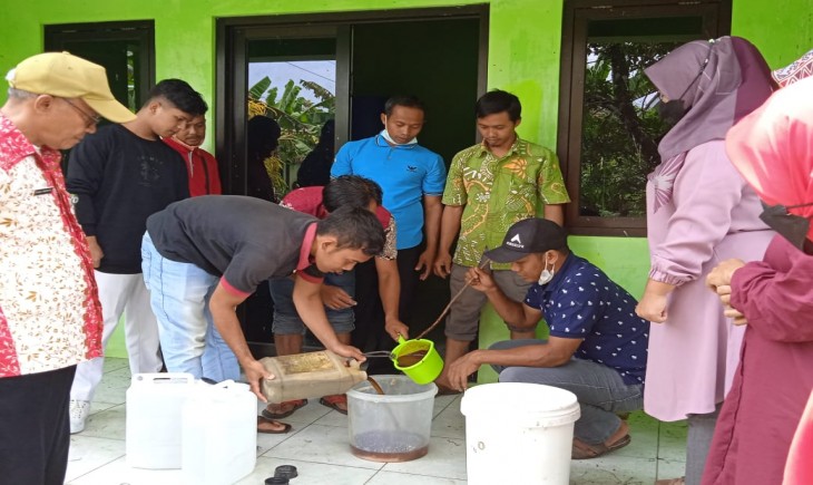 Foto : Pelatihan Pupuk Organik.