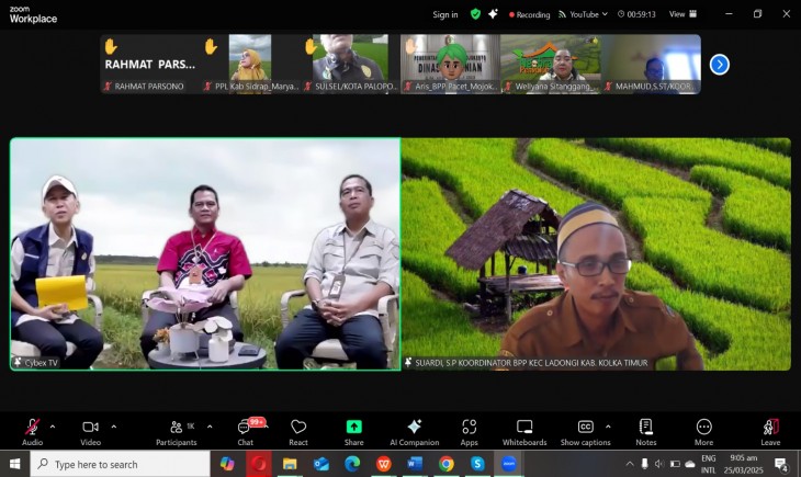Kementan Dorong Kinerja Penyuluh Pertanian melalui LTT. (Foto: Dok. Kementan)