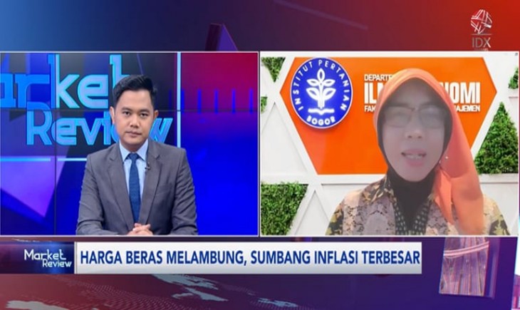 Dr. Sahara, seorang dosen dari IPB University yang juga seorang pengamat ekonomi (IPB.ac.id)