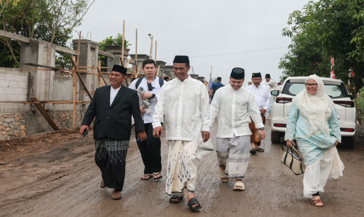 Mentan di Kampung Halamannya Bakunge, Desa Mappesangka, Kecamatan Ponre, Kabupaten Bone, Sulawesi Selatan, Selasa, 9 April 2024. (Foto: Dok. Kementan)