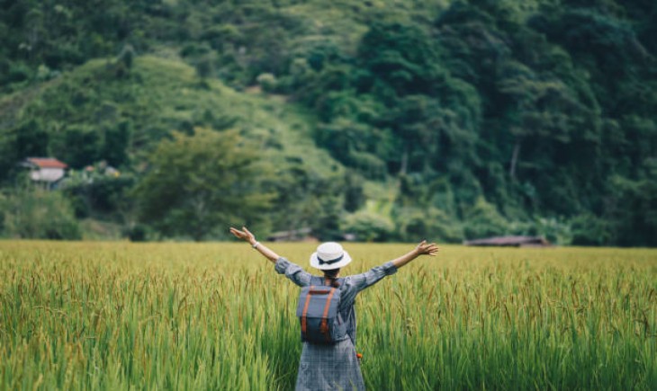 "Ilustrasi" desa wisata berbasis pertanian. (Foto: iStockphoto)