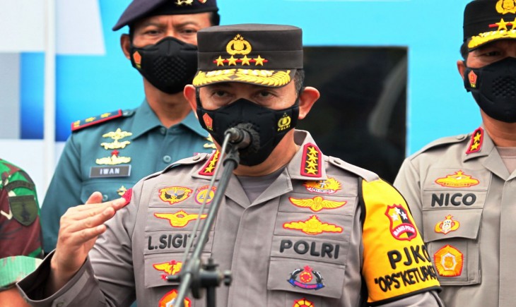 Foto : Kapolri Jenderal Listyo Sigit Prabowo. Sumber Foto : Media Indonesia