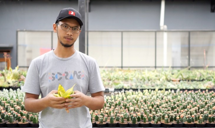 Foto : CEO CV. Istana Bunga Kaktus, Aldy Ridwan.