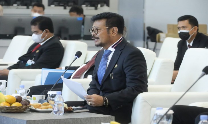 Foto : Syahrul Yasin Limpo, Menteri Pertanian RI.