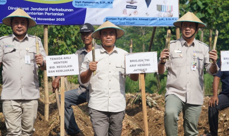 Kementan Perkuat Hilirisasi dan Produktivitas Tebu Menuju Swasembada Gula Nasional. (Dok. Kementan)
