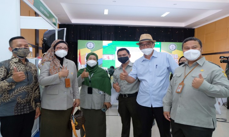 Foto : Polbangtan Bogor Dibawah Kementerian Pertanian Menggelar Job Fair 2021.