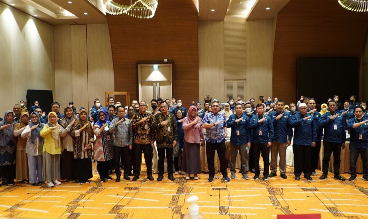 Foto : Pertemuan Forum Laporan Semester dan Evaluasi Kegiatan CSA SIMURP Tahun 2022 .