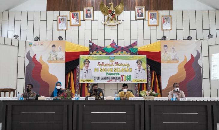 Foto : Program Regenerasi Petani Yang Dilakukan Kementerian Pertanian, Mendapat Dukungan di Kabupaten Solok Selatan.