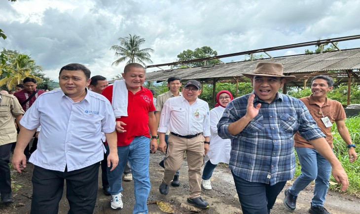 Ketua Majelis Permusyawaratan Rakyat (MPR), Ahmad Muzani, mengapresiasi langkah cepat Kementan dalam menangani kasus PMK di Indonesia. (Foto: Dok. Kementan)