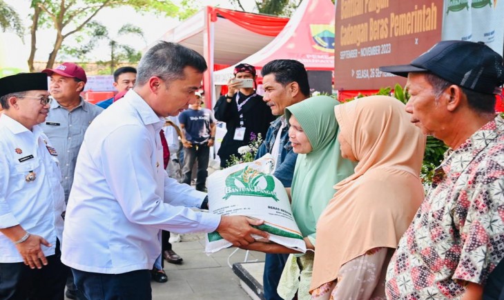 Kegiatan Pasar murah Cianjur  (Pemkab Cianjur)