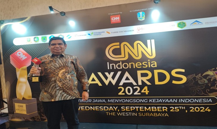 BBIB Singosari kembali menegaskan perannya sebagai pilar ketahanan pangan nasional dengan meraih penghargaan di ajang CNN Indonesia Awards 2024. (Foto: Dok. BBIB Singosari)