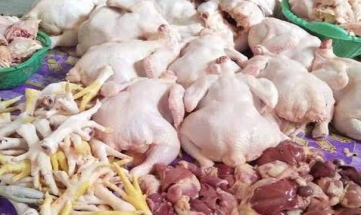 Ilustrasi kenaikan harga ayam di Bogor. (Niko/pangannews.id)