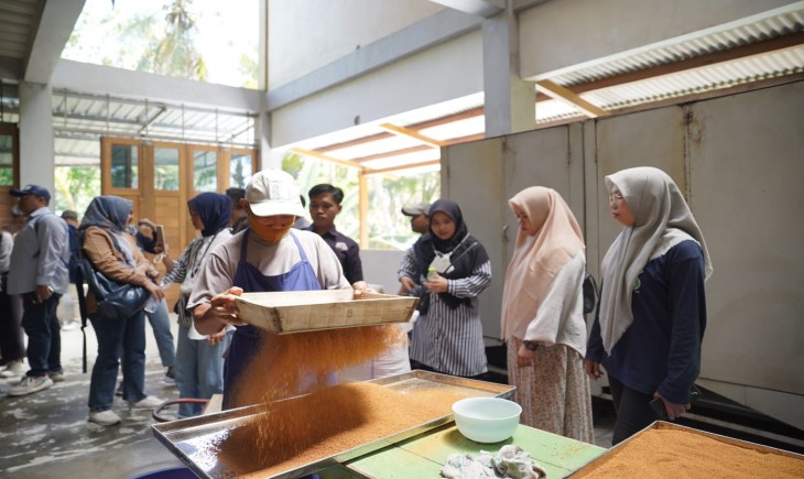 Foto : Salah satu program YESS melalui Korporasi untuk memperkuat kelembagaan pertanian.