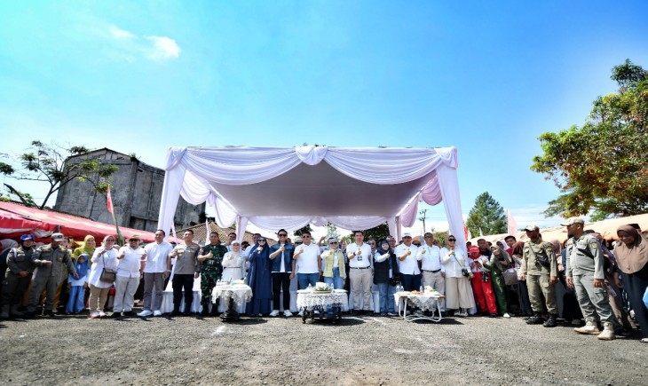 Foto: Wakil Gubernur Jawa Barat Erwan Setiawan menghadiri Pesta Rakyat Kebangkitan Nasional Tahun 2025 di CV Nuritek Indonesia, Kabupaten Cianjur, Minggu (18/5/2025).
